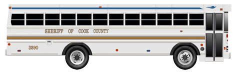 Cook County Sheriff's Bus