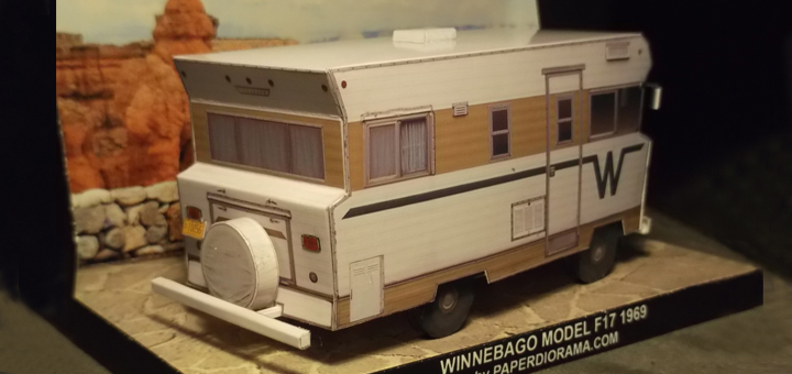 Winnebago Motorhome Model F17 1969 Paperdiorama Donwload Free