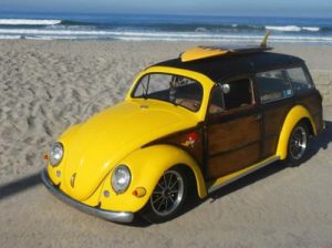 The original VW Woody - Front view