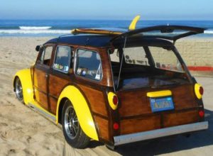 The original VW Woody - Back view