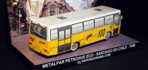 Public transportation system of the city of Santiago, capital of Chile