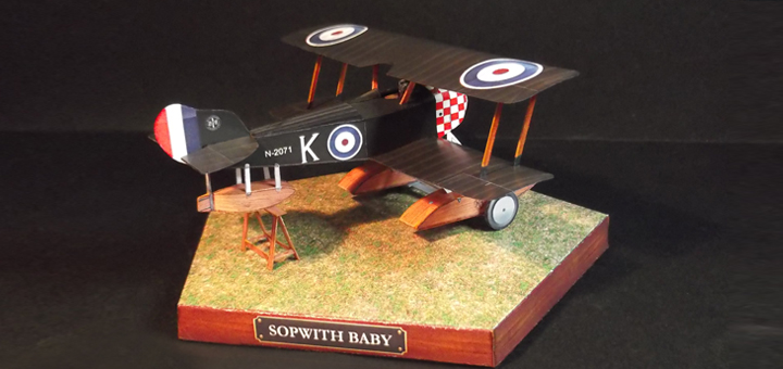 baby_foto1 Sopwith Baby paper model