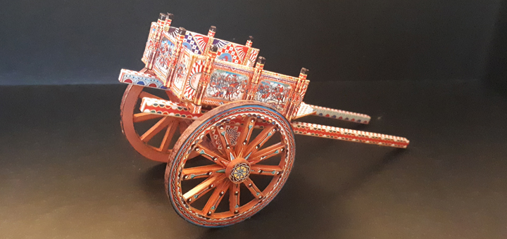 Sicilian cart - Paper Model 1/25 Scale - Paperdiorama - Donwload Free ...